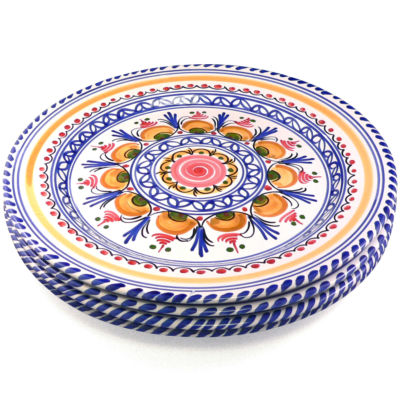 Place Setting of Four 11 inch Plates of Classic Design
