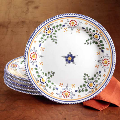Set of Four Dinner Plates - 11 Inches each