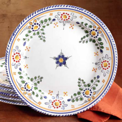Dinner Plate - 11 Inch Flor Design