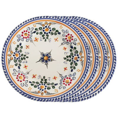 Set of Four Tapas Plates - 7 Inches each
