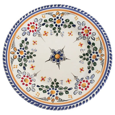 Tapas Plate, 'Flor' Design - 7 Inches