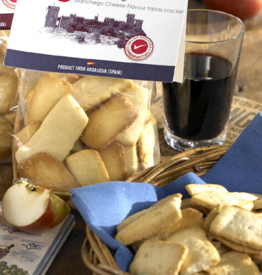 Reganas Crackers with Manchego Cheese - 2 Bags