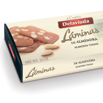 Buttery Almond Crisps - Laminas de Almendra