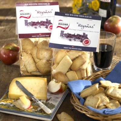 Duo of Reganas  Crackers - Sesame & Manchego Flavors