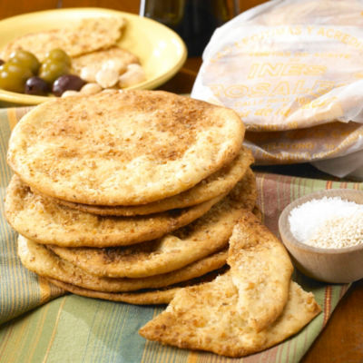 New Product - Sesame and Sea Salt Tortas de Aceite Crisps - 2 Packages