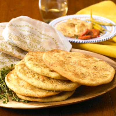 Rosemary & Thyme Tortas de Aceite Crisps by Ines Rosales (2 Packages)