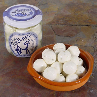Goat Cheese Buttons in Sunflower Oil