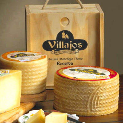 40% OFF! - Villajos 'Reserva' Manchego Cheese in Wooden Box