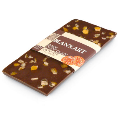 Dark Chocolate with Orange by Blanxart (2 Bars)