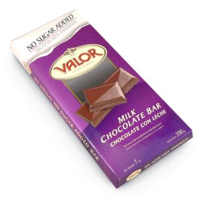 Sugar Free Milk Chocolate by Valor