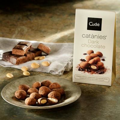 Dark Chocolate Covered Almonds by Cudie