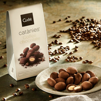 Dark Chocolate Coffee Covered Almonds