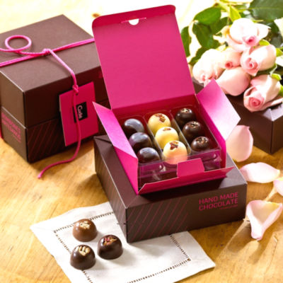 Gourmet Bombones Artesanos - Handmade Chocolates in Gift Box 