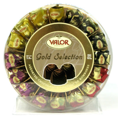 Gold Selection Chocolate Truffles Gift Box by Valor