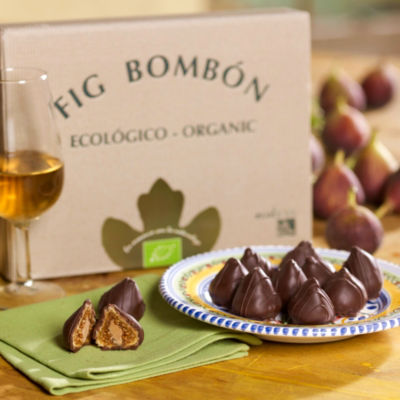 Organic Ecoficus Chocolate Figs (12 Pieces)