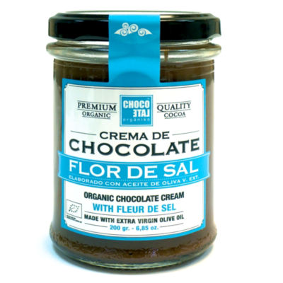 Chocolate Hazelnut Spread with Sea Salt by Org&aacute;niko (2 Jars)