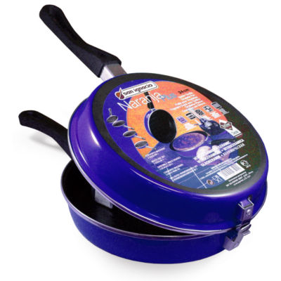 2-Piece Tortilla Espanola Pan - Heavy Duty & Non-stick