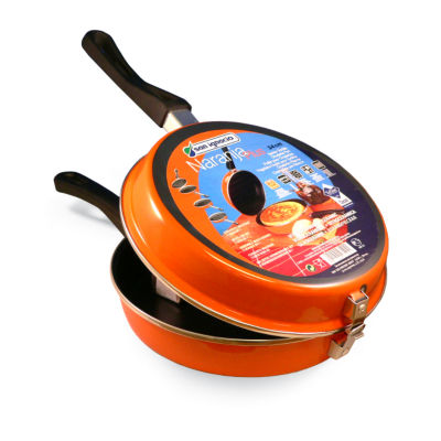 2-Piece Tortilla Espanola Pan - Heavy Duty & Non-stick