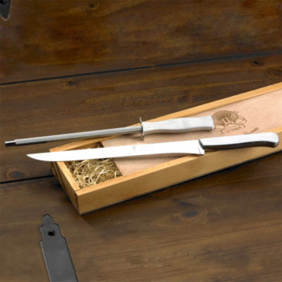 Jamon Carving Set with Sharpener