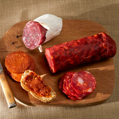 Slicing Sampler of Spanish Sausages