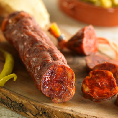 Palacios Slicing Chorizo from Spain - All Natural