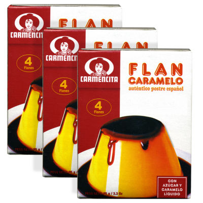 Flan Custard Mix (3 Boxes)