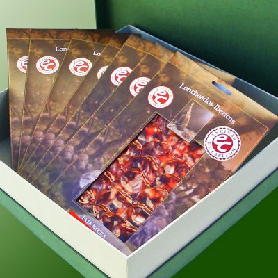 Sliced Chorizo Iberico de Bellota by Pedro Lancho