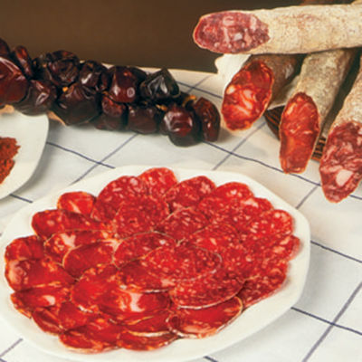 Sliced Salchichon Iberico de Bellota by Pedro Lancho - BULK - FREE SHIPPING