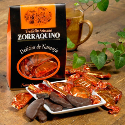 Zorraquino Naranja Con Chocolate - Chocolate Coated Oranges