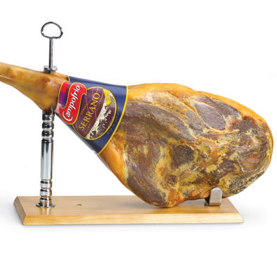 Bone-In Serrano Ham with Hoof by Campofrio