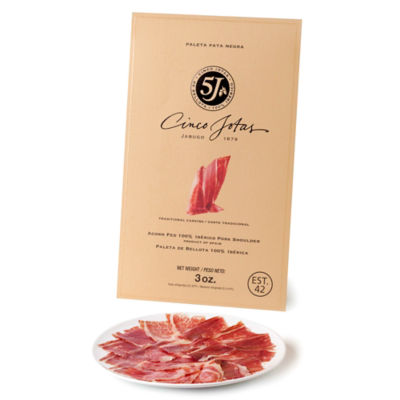 5J - Cinco Jotas Hand Sliced Ib&eacute;rico de Bellota Shoulder