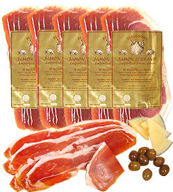 5-Pack Hand-Sliced Serrano Ham
