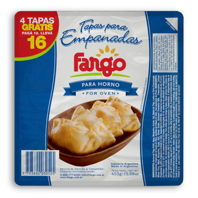 Empanada Shells for Baking (2 Packages)