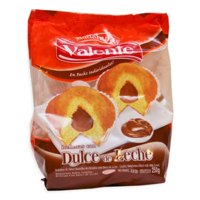 Dulce de Leche Filled Muffins by Valente (2 Packages)