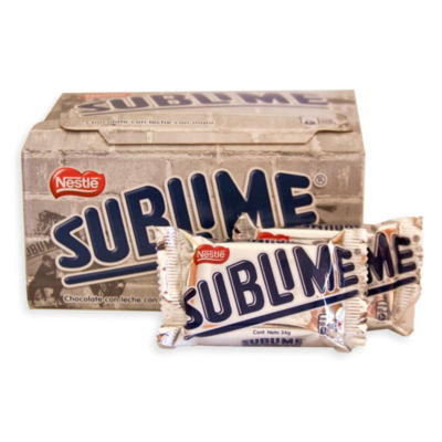Sublime Clasico Chocolate and Peanut Bars