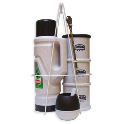 Portable Yerba Mate Serving Set - Black
