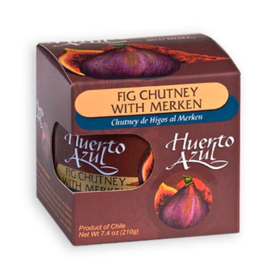 Fig Chutney with Merken Spice by Huerto Azul