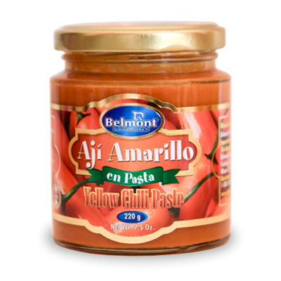 Aji Amarillo Hot Yellow Pepper Paste by Belmont (3 Jars)