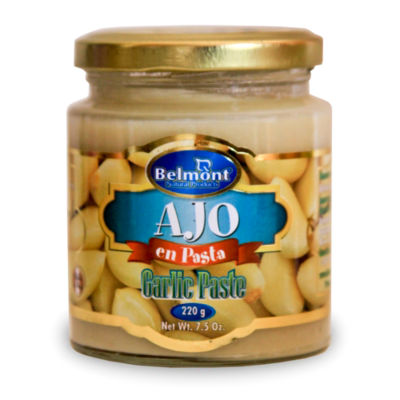 Ajo en Pasta - Garlic Paste by Belmont (3 Jars)