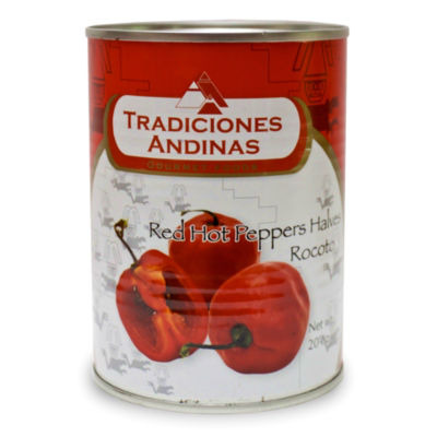 Rocoto Red Pepper Halves from Peru (2 Tins)
