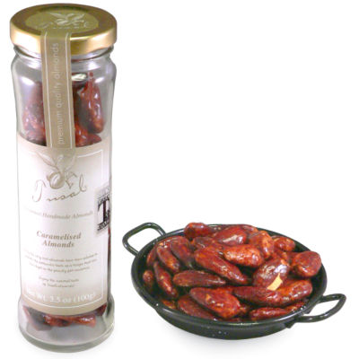 Caramel Glazed Largueta Almonds