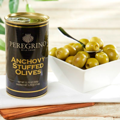 4-Pack Anchovy Stuffed Olives - Extra Quality