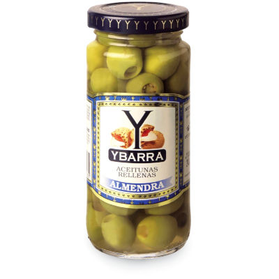 Almond Stuffed Olives by Ybarra