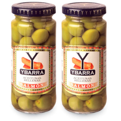 Salmon Stuffed Olives by Ybarra (2 Jars)