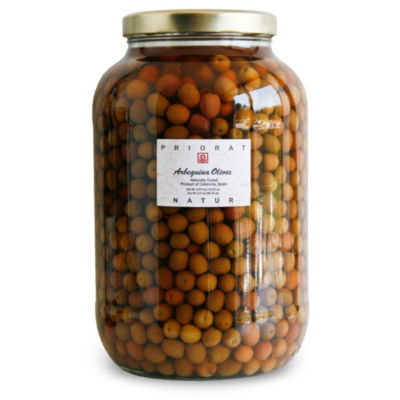 All-Natural Arbequina Olives - Extra Large Jar