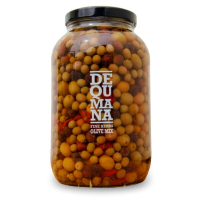 Mixed Spanish Olives with Herbs (Extra Large Jar)