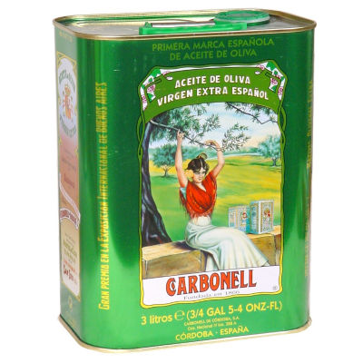 Carbonell Extra Virgin Olive Oil (3 Liter Tin)