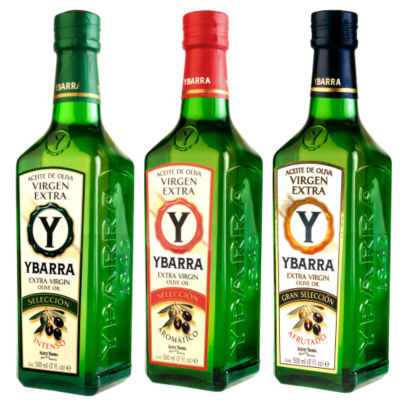 Trio of Ybarra Extra Virgin Olive Oils