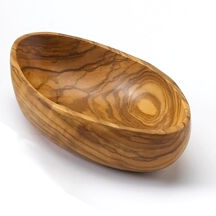 Olive Wood Oval Tapas Serving Dish - 7.5 Inch