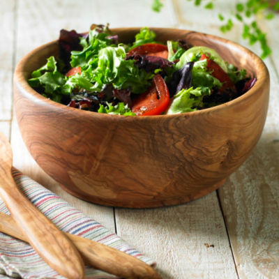 Large Olive Wood Salad Bowl